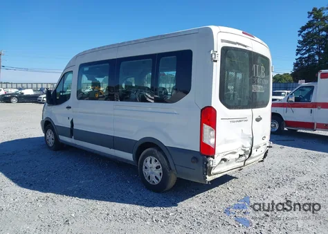 2015 Ford Transit-350 Xl z USA, uszkodzony, nr VIN 1FBZX2CMXFKB01402
